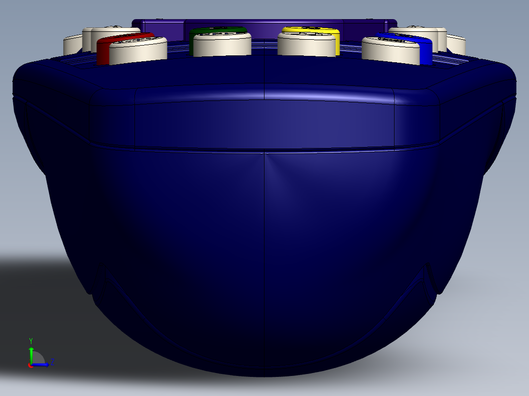 遥控器、遥控板(9)左视图