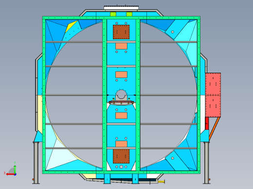 B2004110-立式空气预热器后视缩略图