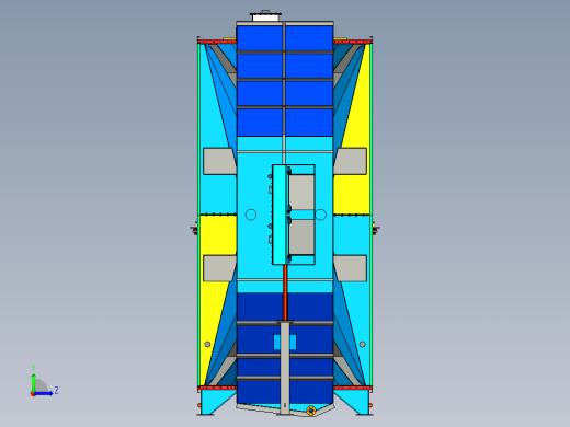 B2004110-立式空气预热器左视缩略图
