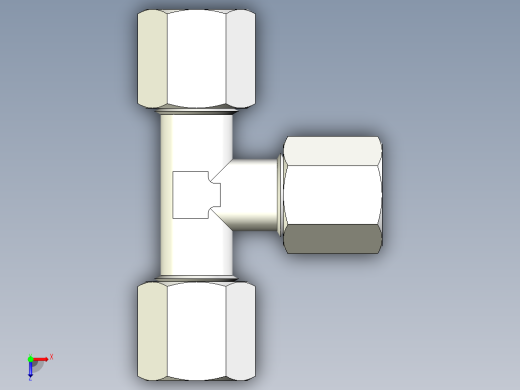 B3004557-连接 TEE 等管 6俯视缩略图