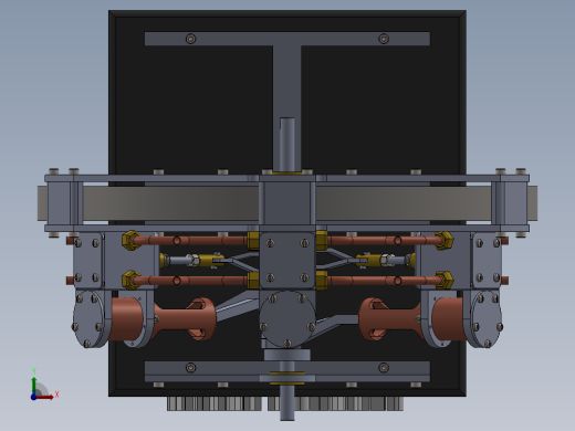 蒸汽机six-piston-cylinder-steam-engine-模型格式为 sw前视缩略图
