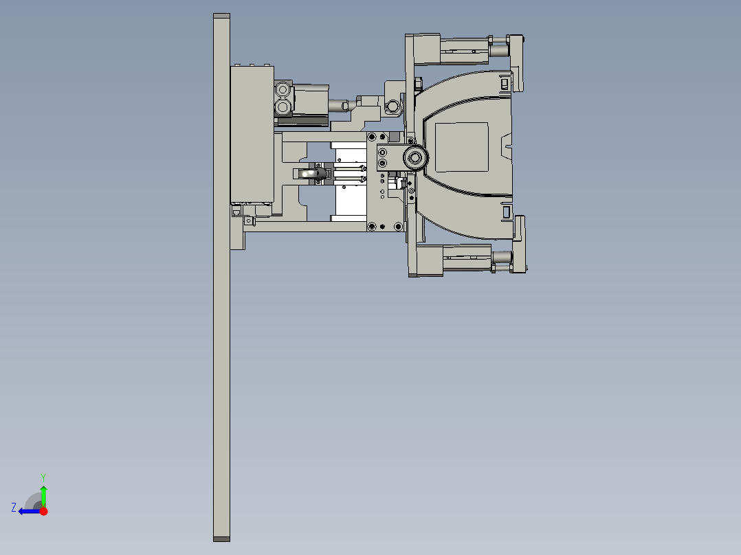 -SE-E0601-ANG00(topcovertable)+0301-12-98-12855-32-97-411-22槽轮组装方式右视图