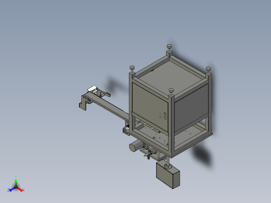 锂电池极片裁切转移机