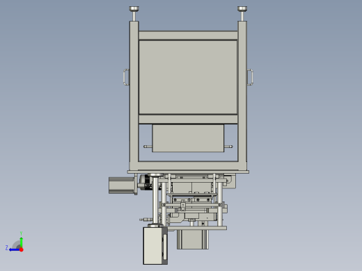 锂电池极片裁切转移机右视缩略图