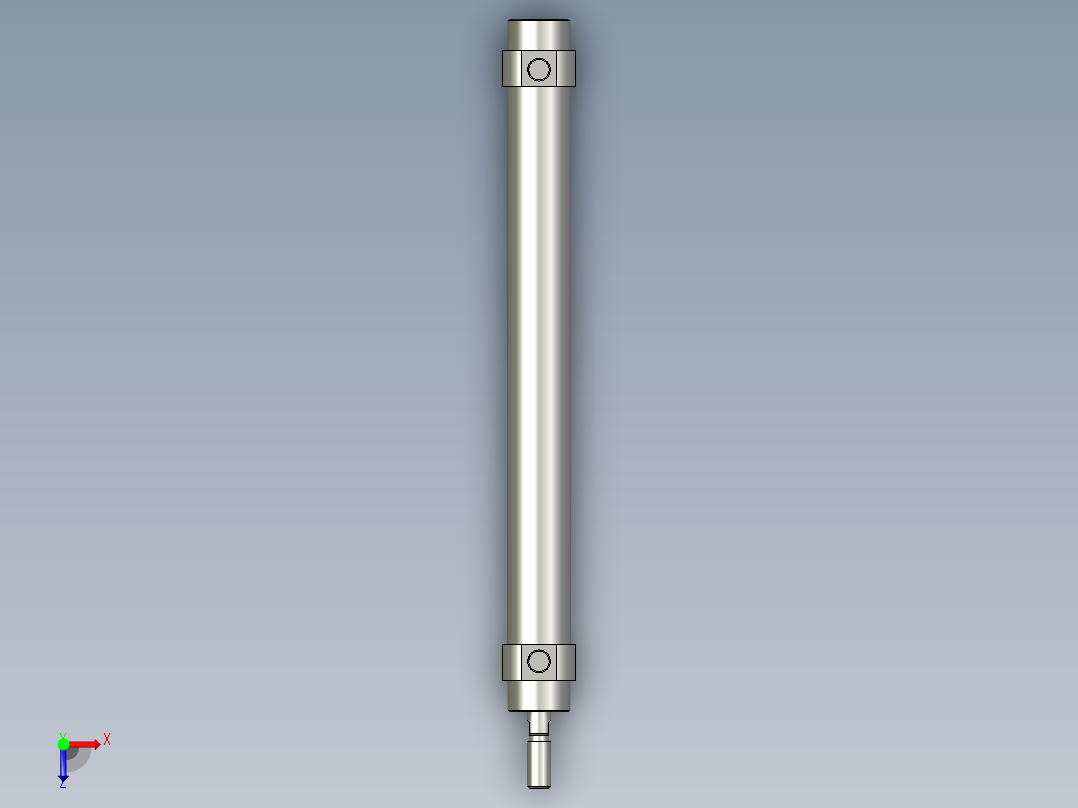 CM2B25-200(SMC)俯视图