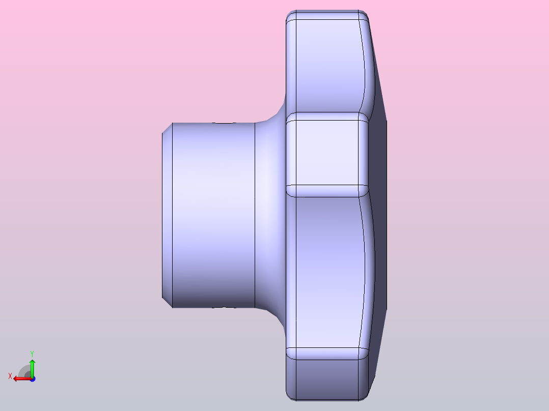 JJ_星形把手_8后视图