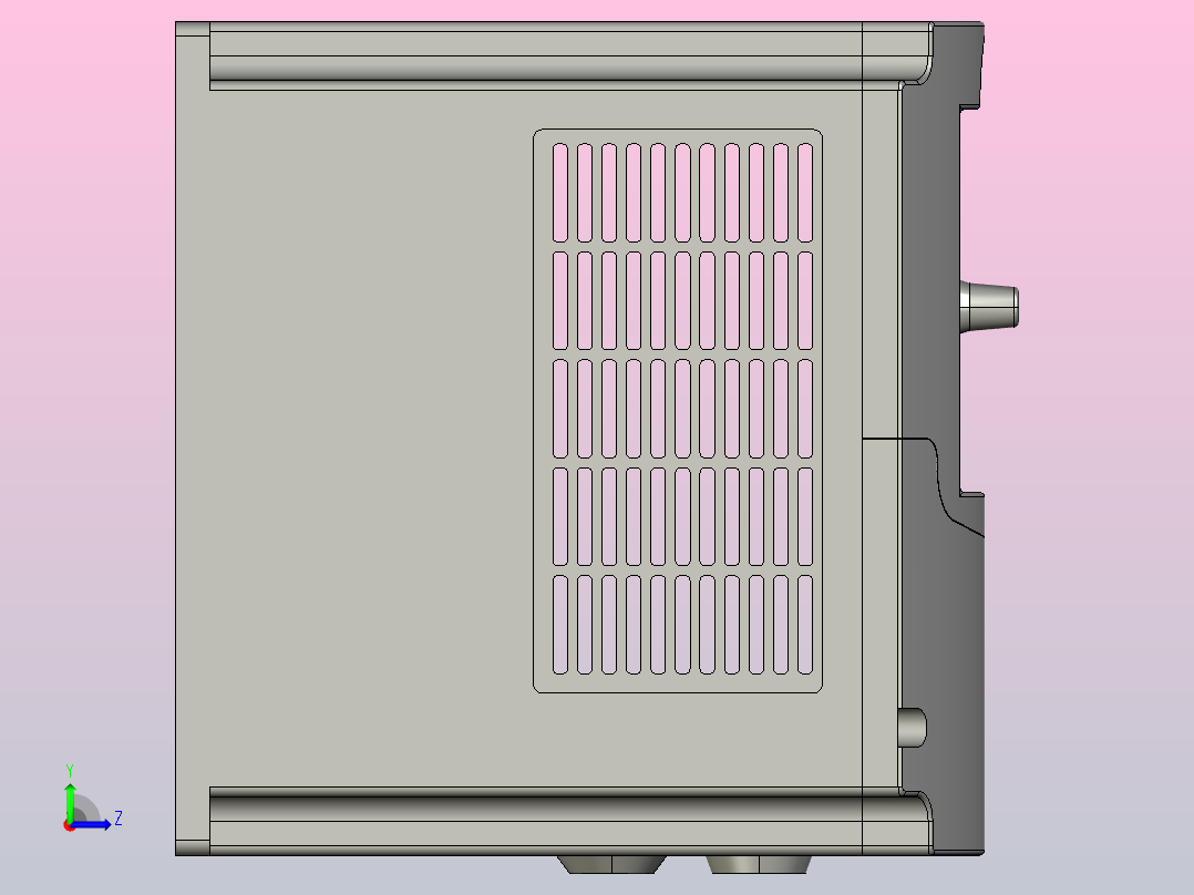 1.5kW 逆变器左视图