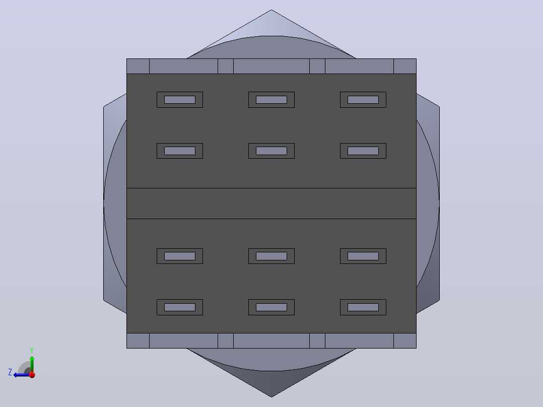 LAS1_BGQ[LAS1_BGQ]红波按钮开关指示灯右视图