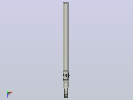 滚珠丝杠直线轴带导轨全封闭TPA-HCR-50S-1210C-L620-M-Y-P10-N3俯视缩略图