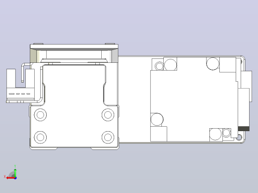 滚珠丝杠直线轴内置导轨TPA-GCR-40-1210C-L400-MR-M10-N3后视缩略图