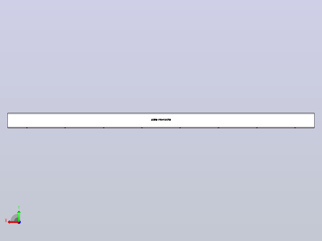 SSFH-050-100精密SSFH系列直齿齿条后视图