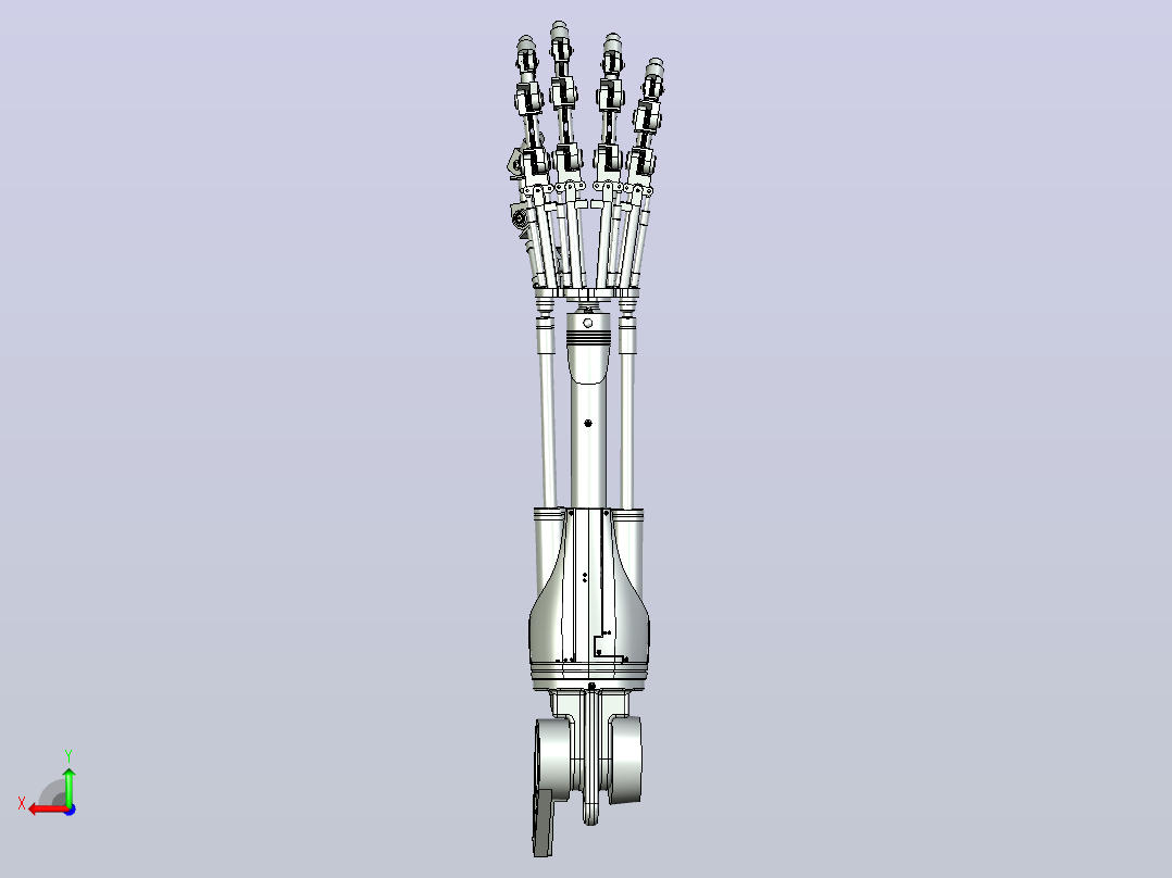 T-800终结器-内臂后视图
