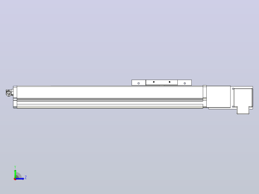 MCB14无尘皮带滑台[MCB14-L40-300-R-P20-C3]左视缩略图