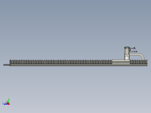 TM14F-L3-1000-BC-T400W-A2-MB-3M齿轮齿条型右视缩略图