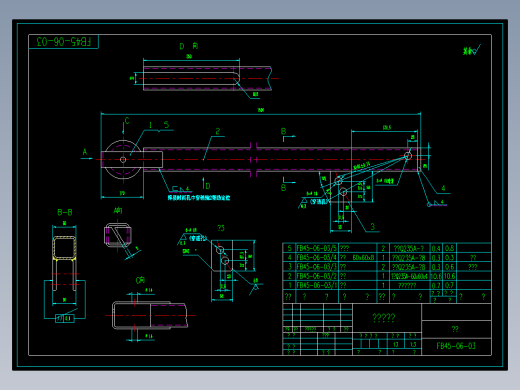 浮筒式滗水器全套图纸347263-10