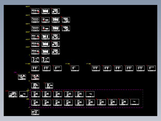 美纹纸特种造纸公司MCC配电室原理图竣工图