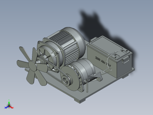 电动交流发电机