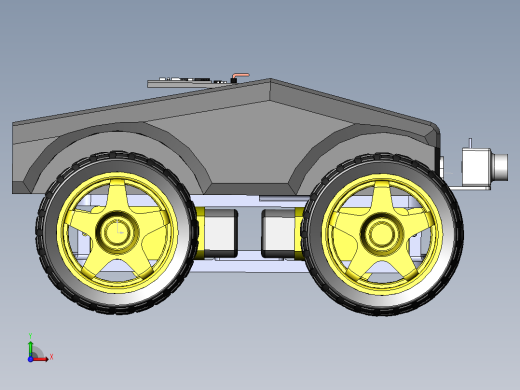 Cybertrack stm32小车模型前视缩略图