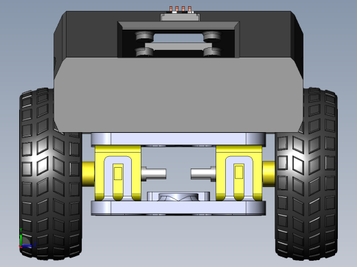 Cybertrack stm32小车模型左视缩略图