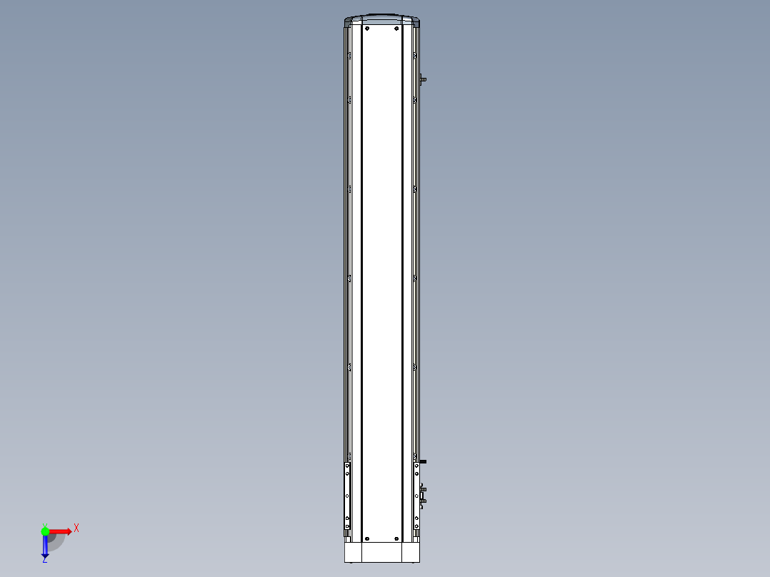 Toyo东佑达直线模组-ETH17-950-BM-M75B俯视图
