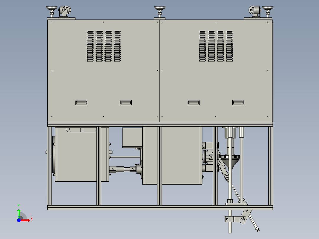 全自动绕线机前视图