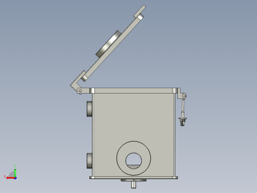 太阳能薄膜衍射实验恒温箱后视缩略图