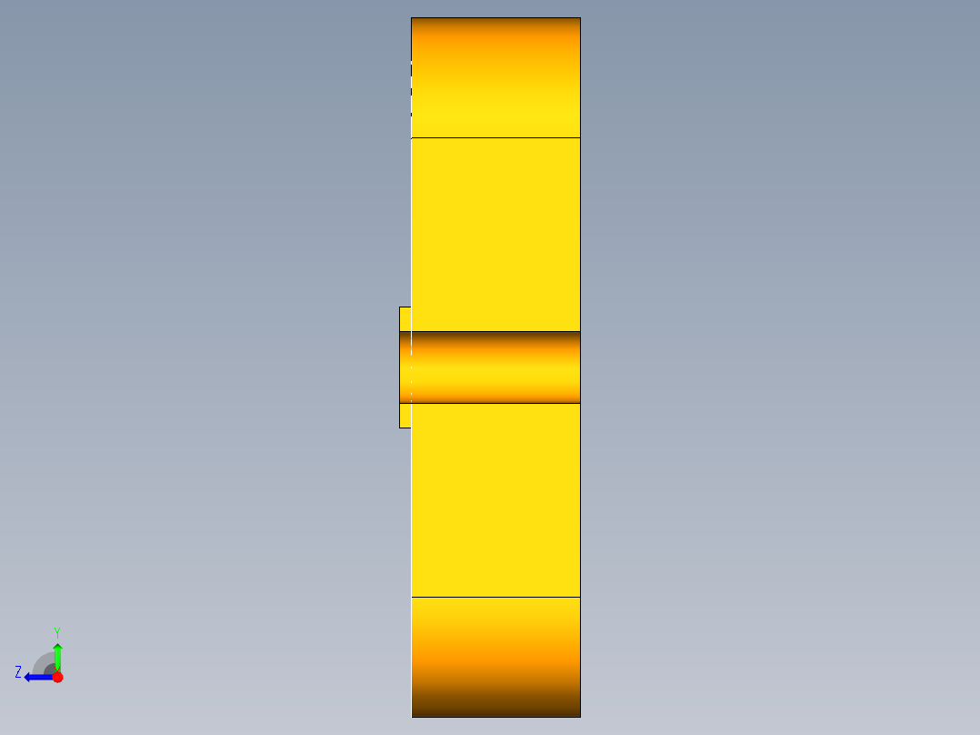 铣刀头座体工艺及夹具(CAD图+UG三维+说明书)右视图