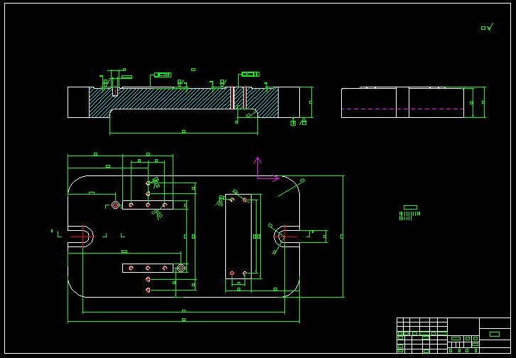 铣刀头座体工艺及夹具(CAD图+UG三维+说明书)