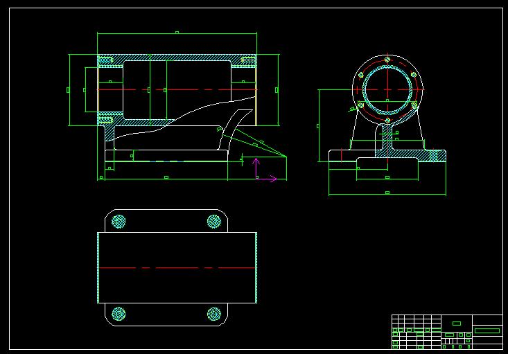 铣刀头座体工艺及夹具(CAD图+UG三维+说明书)