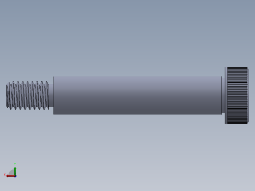 内六角螺螺栓-SB 0.375-16 x 2.25.SLDPRT后视缩略图