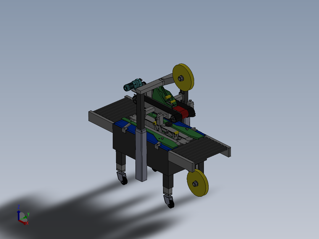 纸箱自动封箱机