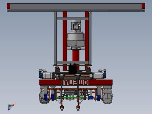 焊接管架俯视缩略图