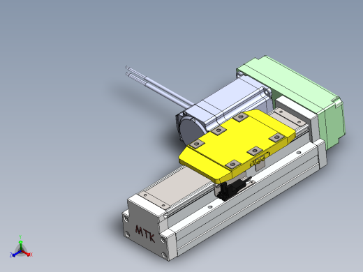GTH内嵌丝杆全封闭GTH8-BL-60步进