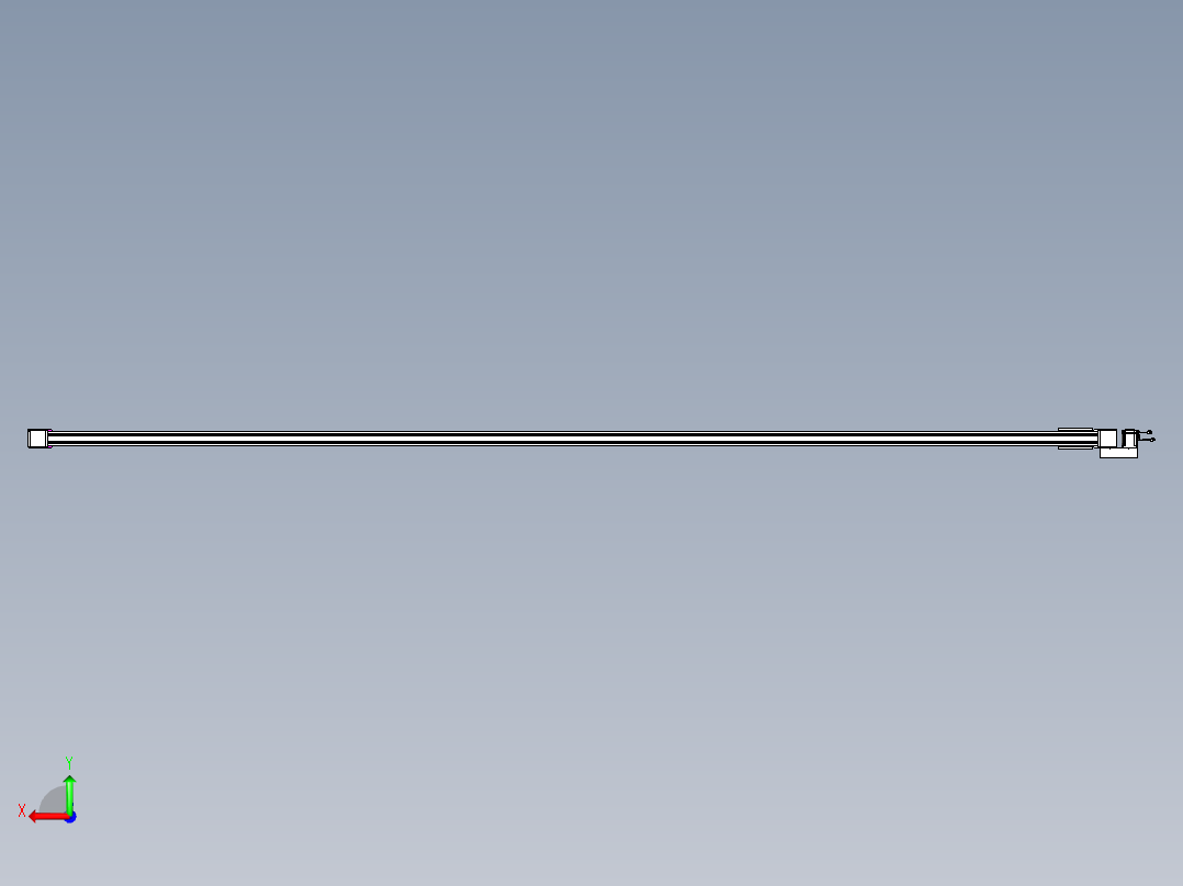 威洛博LB.GB同步带传动--欧规系列GB8-L96-S5300-BL-P75后视图