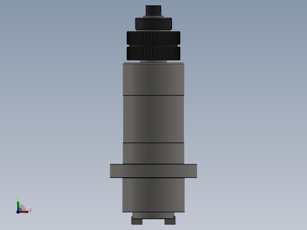 6000rpm bt30 自动换刀主轴前视图