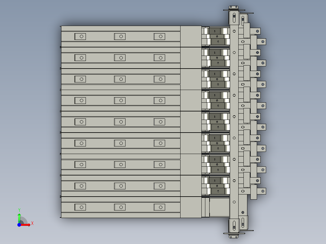 ABB ZLBM123 连接 BB + 测量变压器 400A前视图