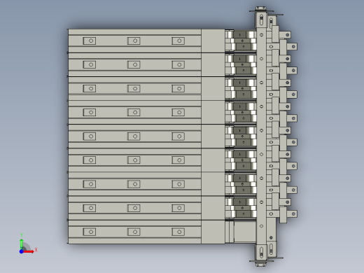 ABB ZLBM123 连接 BB + 测量变压器 400A前视缩略图