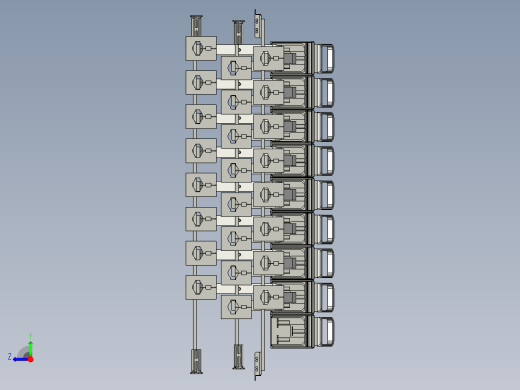 ABB ZLBM123 连接 BB + 测量变压器 400A右视缩略图