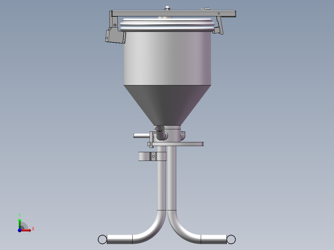 水流洗米机SW三维图 1300028==800前视图