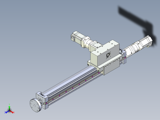 威洛博直线电机模组EB6ZR-L140-S420-LZ575K-Z575K-MS3