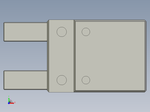 普通气爪PH09-16前视缩略图