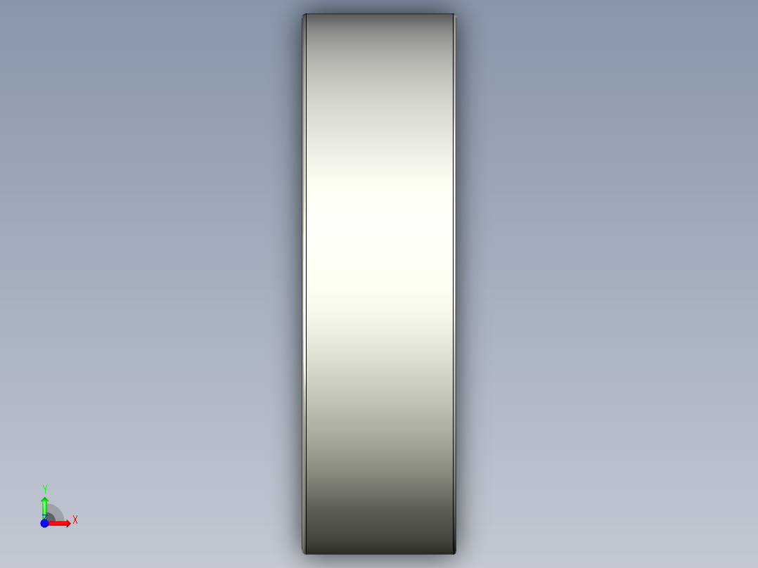 角接触球轴承7003AC前视图