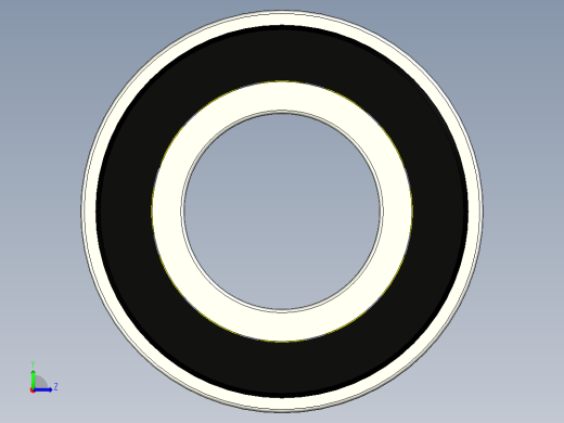 角接触球轴承7003AC左视缩略图