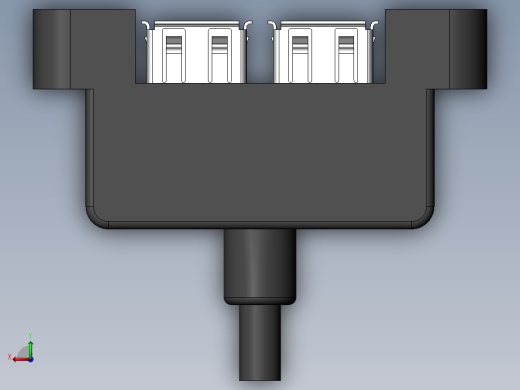 2xusb-port-双USB A型母头带耳朵后视缩略图
