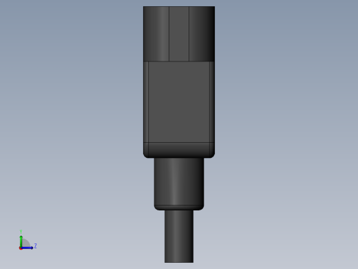 2xusb-port-双USB A型母头带耳朵左视缩略图