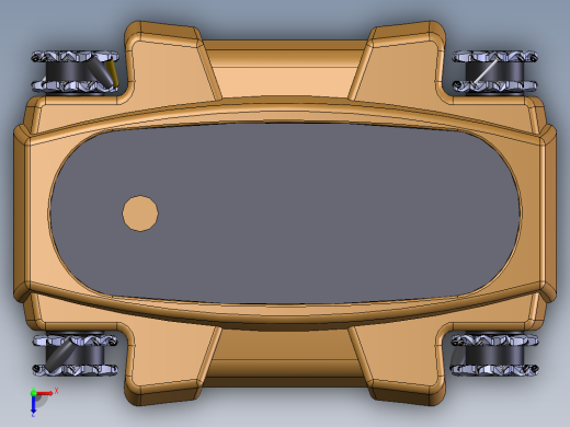 AGV搬运机器人俯视缩略图