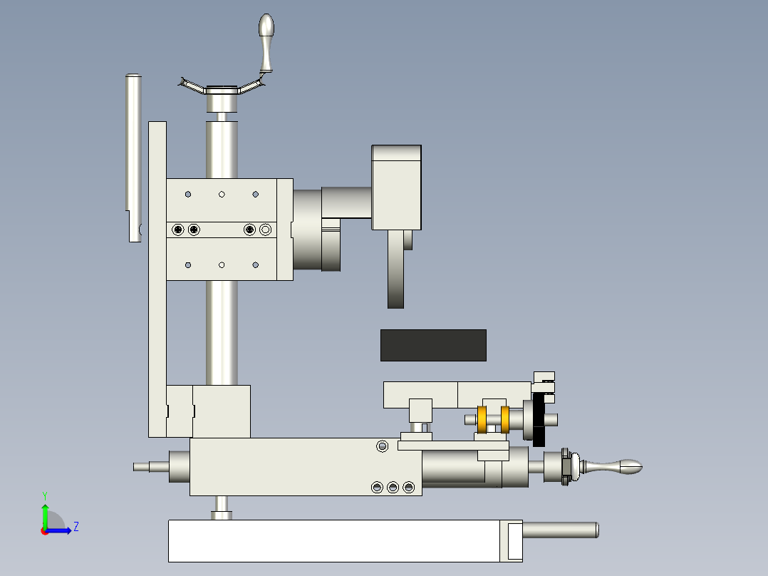 B2004759-通用研磨机左视图