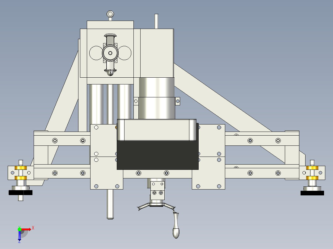 B2004759-通用研磨机俯视图