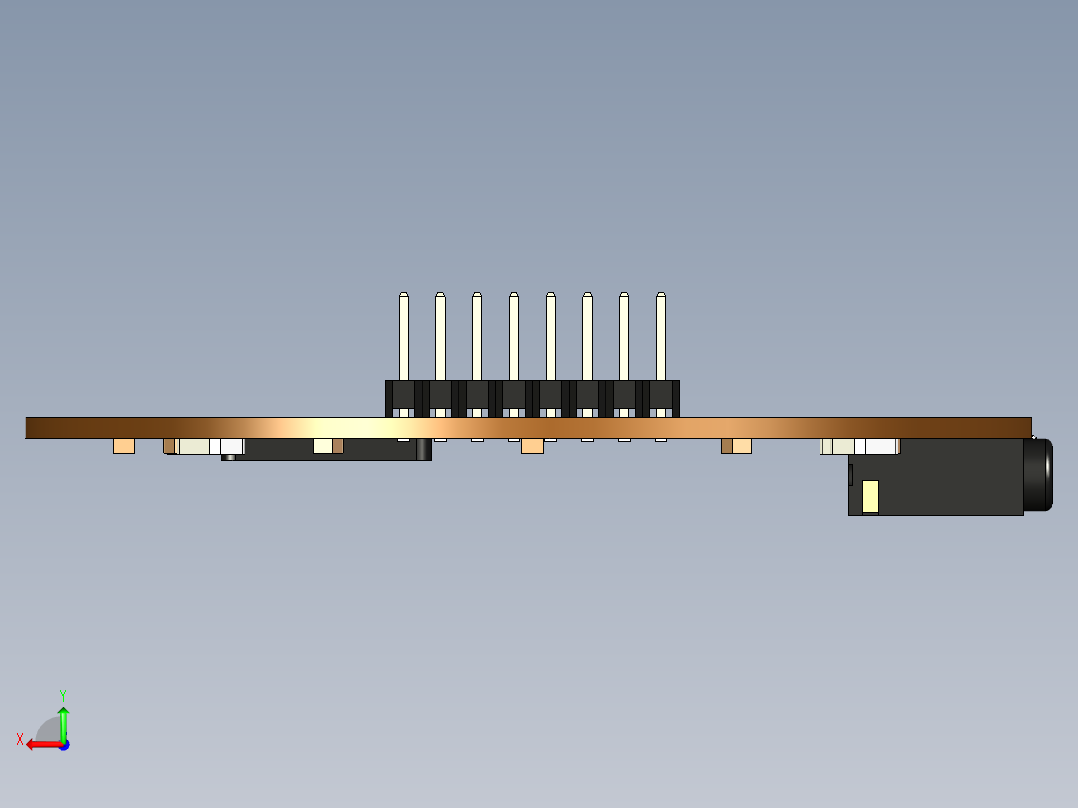 电路板、主板(285)后视图