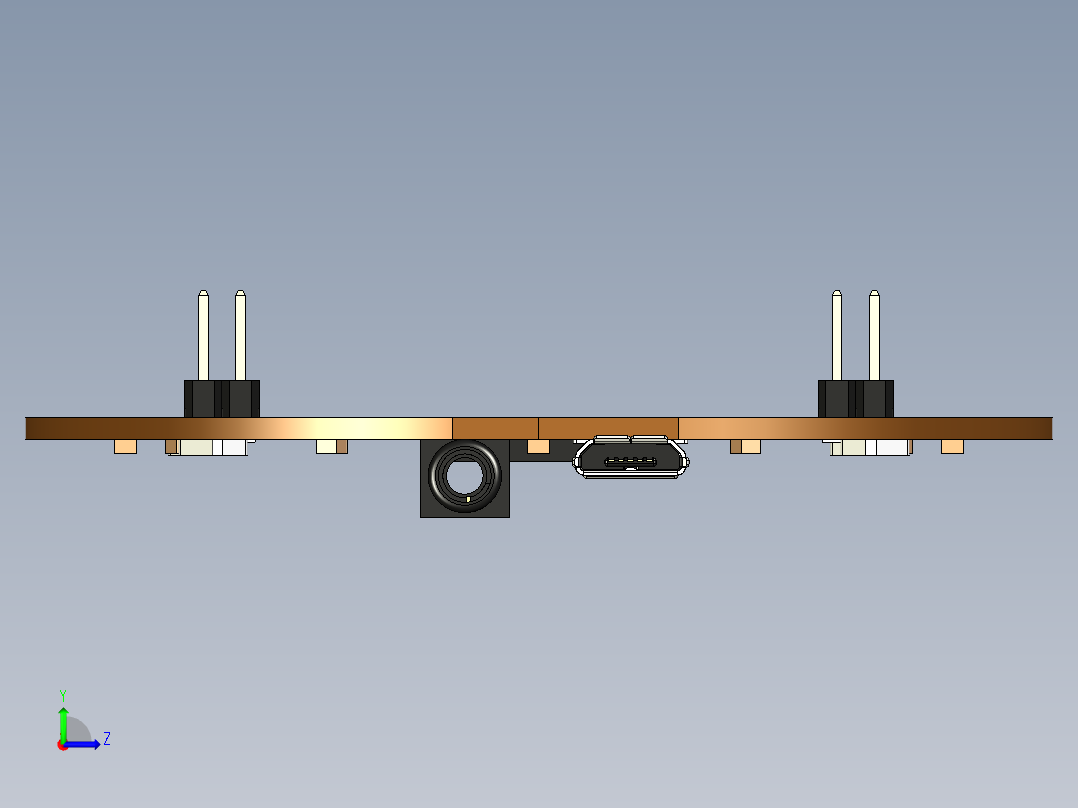 电路板、主板(285)左视图